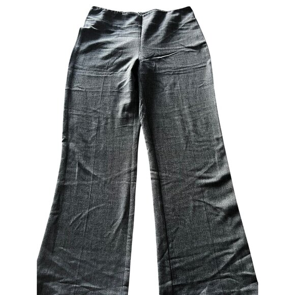 Chapter One Womens Gray Slim Fit Stretch Pants With Elastic Waist L - Picture 1 of 6